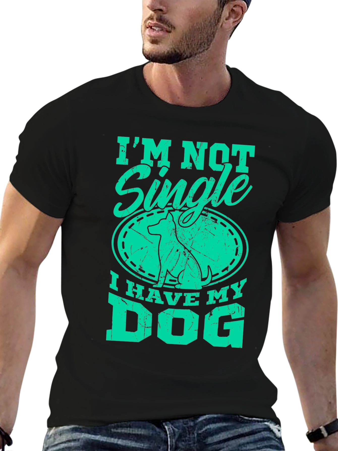 Im Not Single I Have My Dog T-Shirt