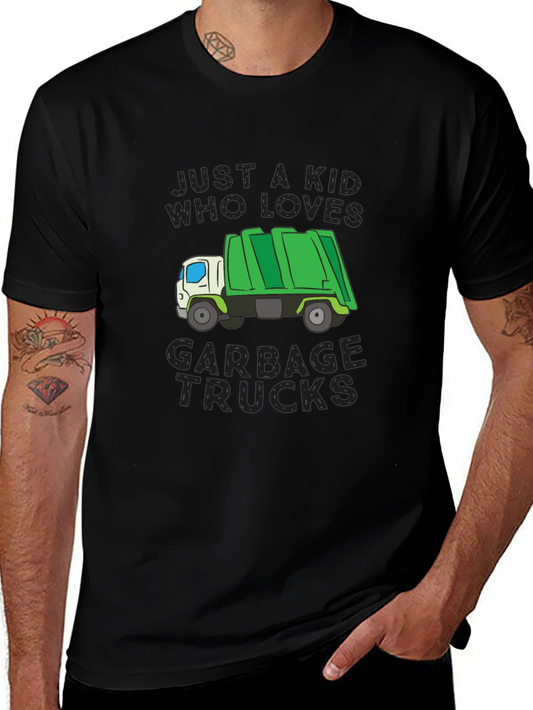 Garbage Truck Lover T-Shirt - Kid at Heart