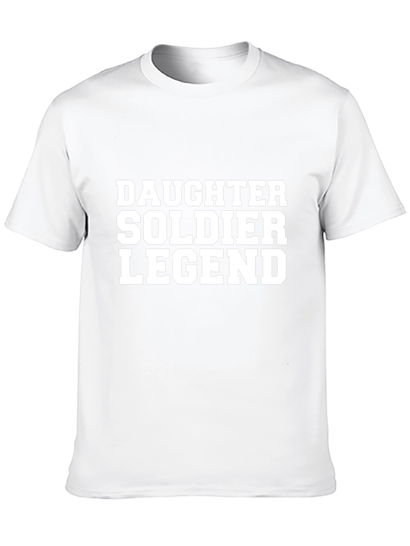 Daughter Soldier Legend Black Graphic Tee