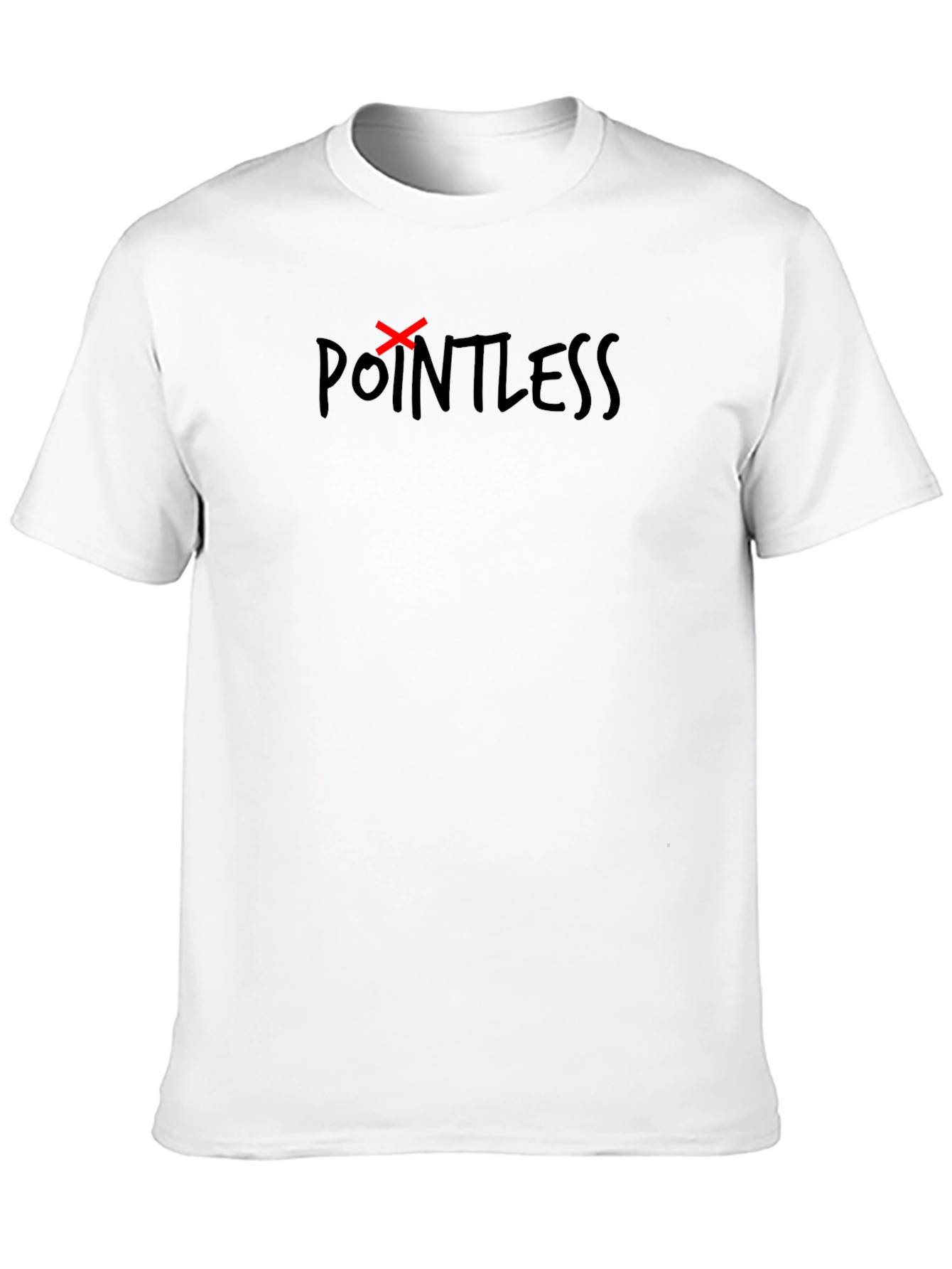 Pointless Black Graphic T-Shirt