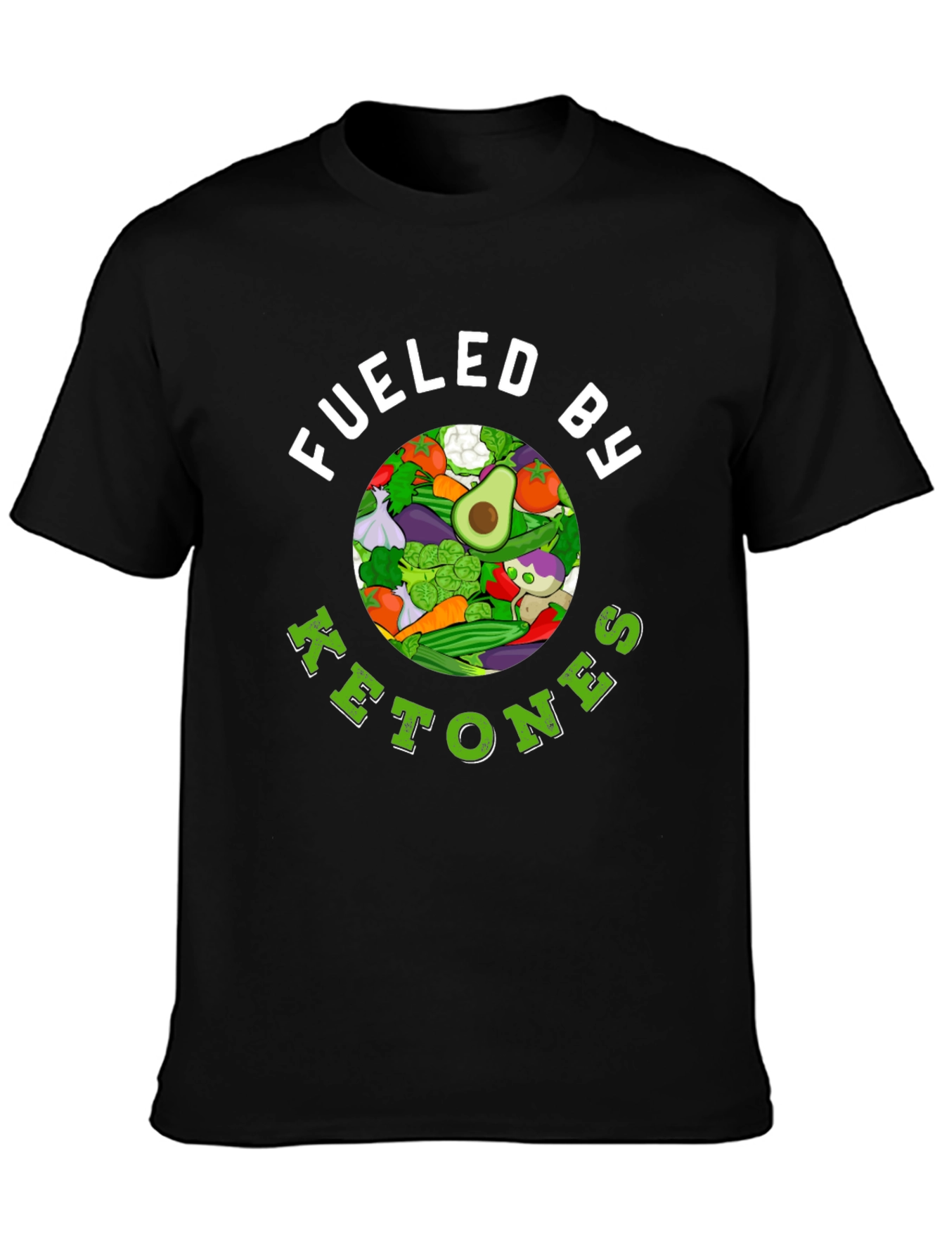 Fueled by Ketones Black T-Shirt