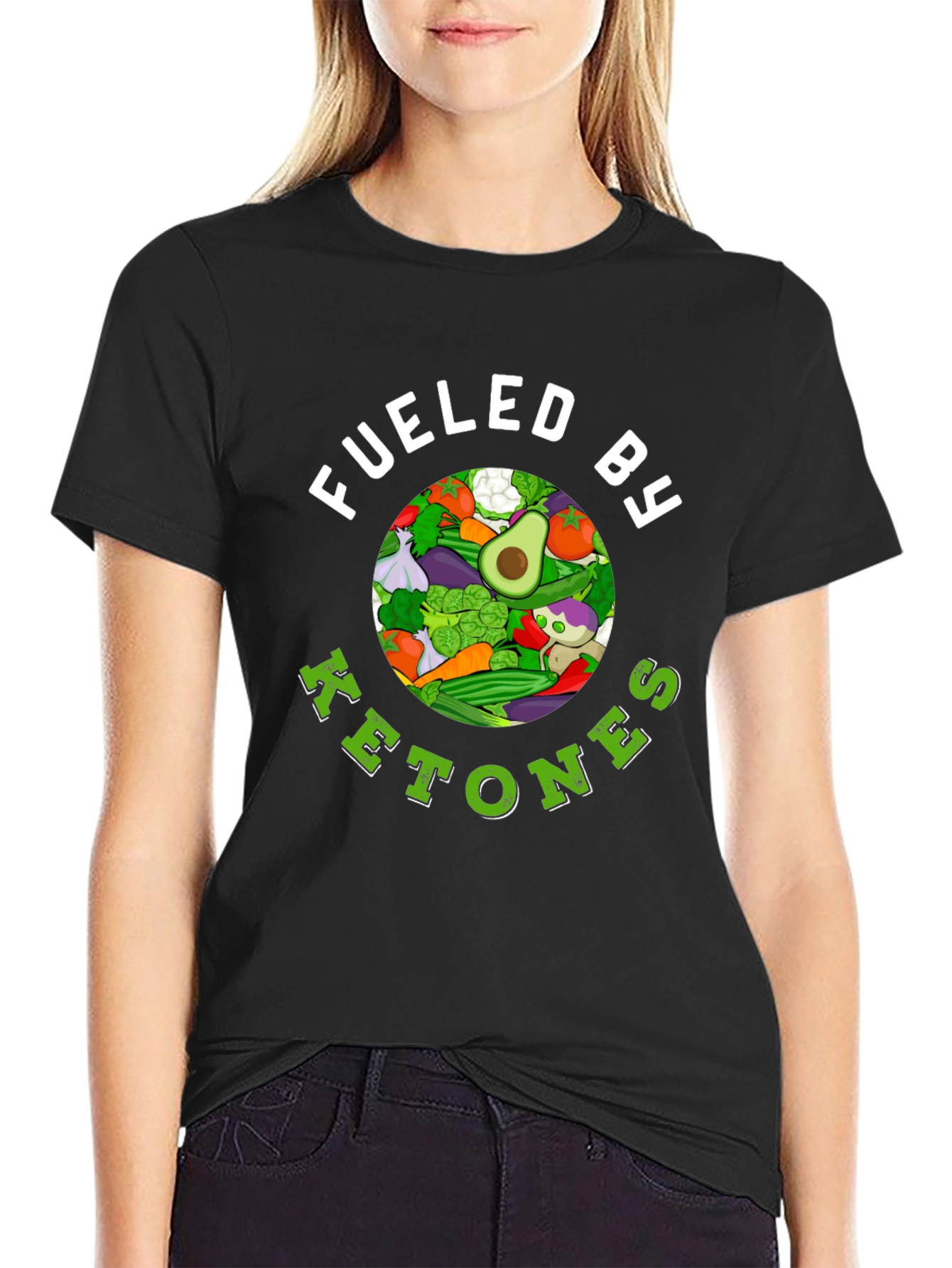 Fueled by Ketones Black T-Shirt