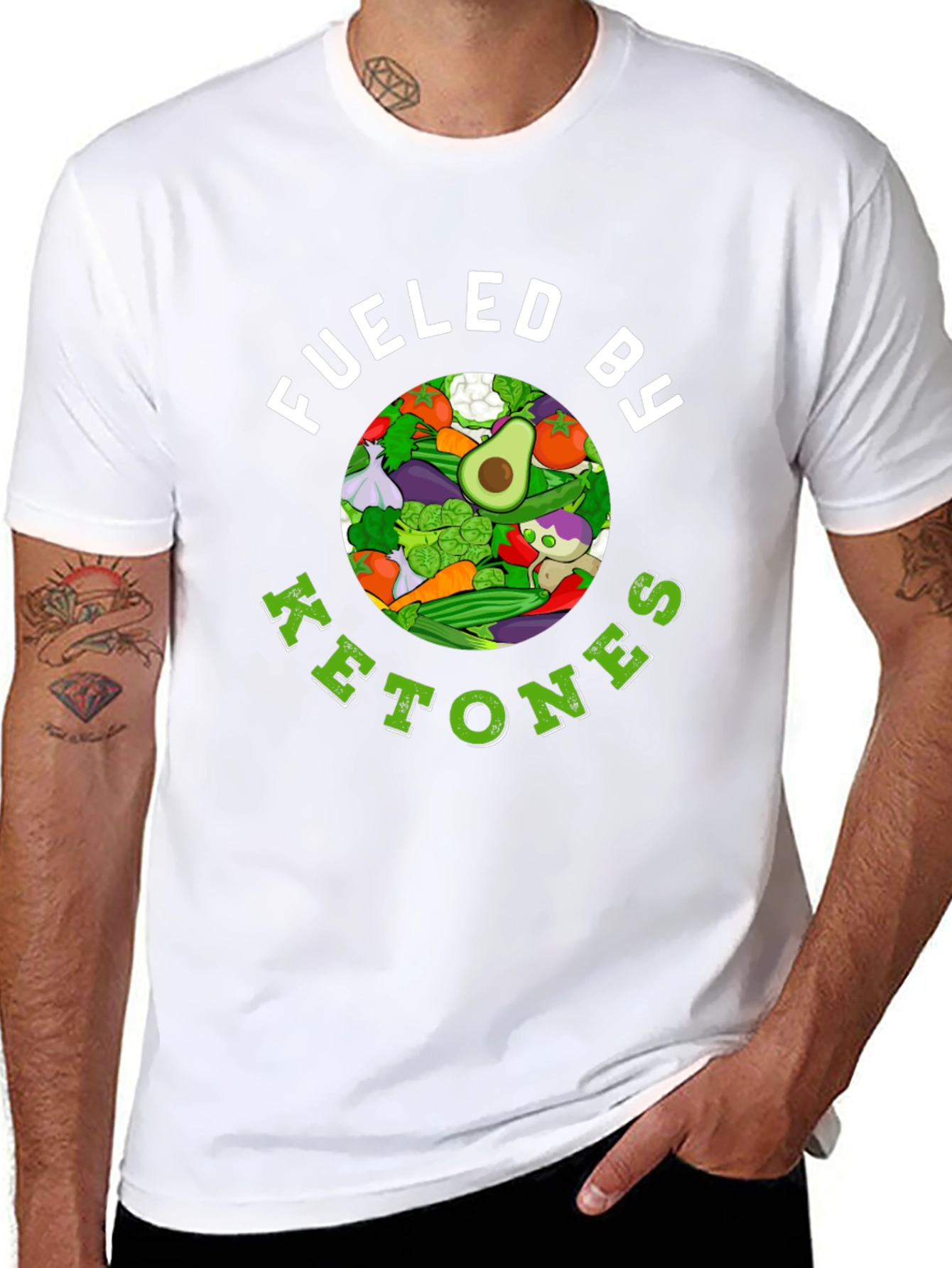 Fueled by Ketones Black T-Shirt