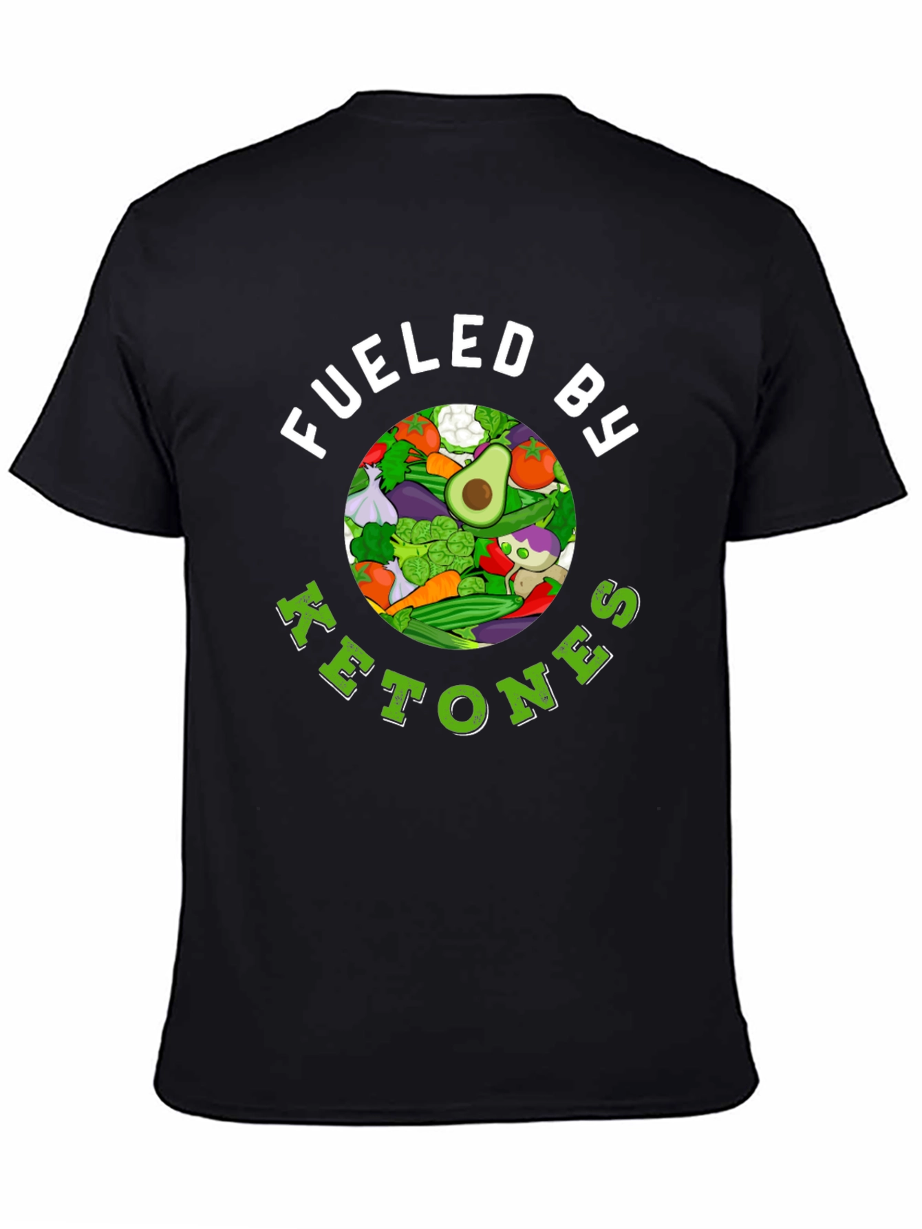 Fueled by Ketones Black T-Shirt
