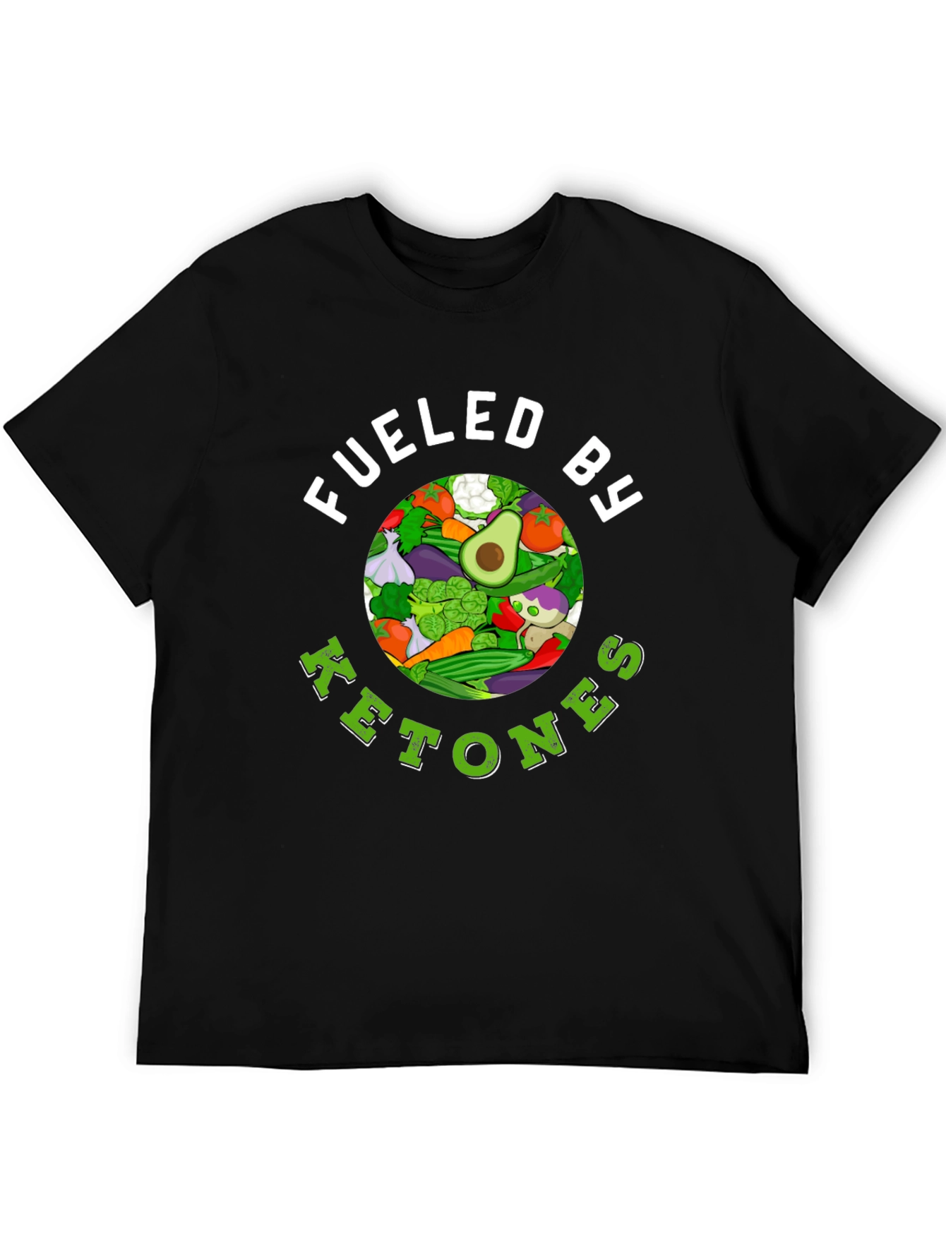 Fueled by Ketones Black T-Shirt