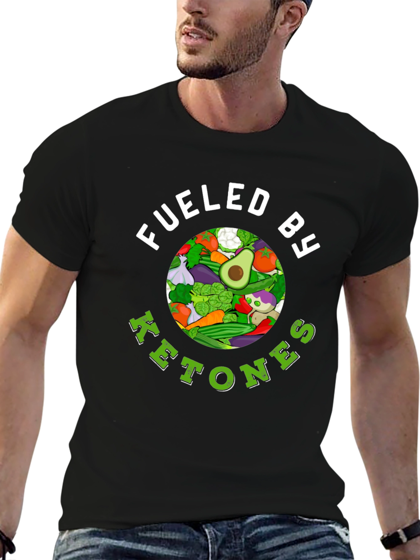 Fueled by Ketones Black T-Shirt