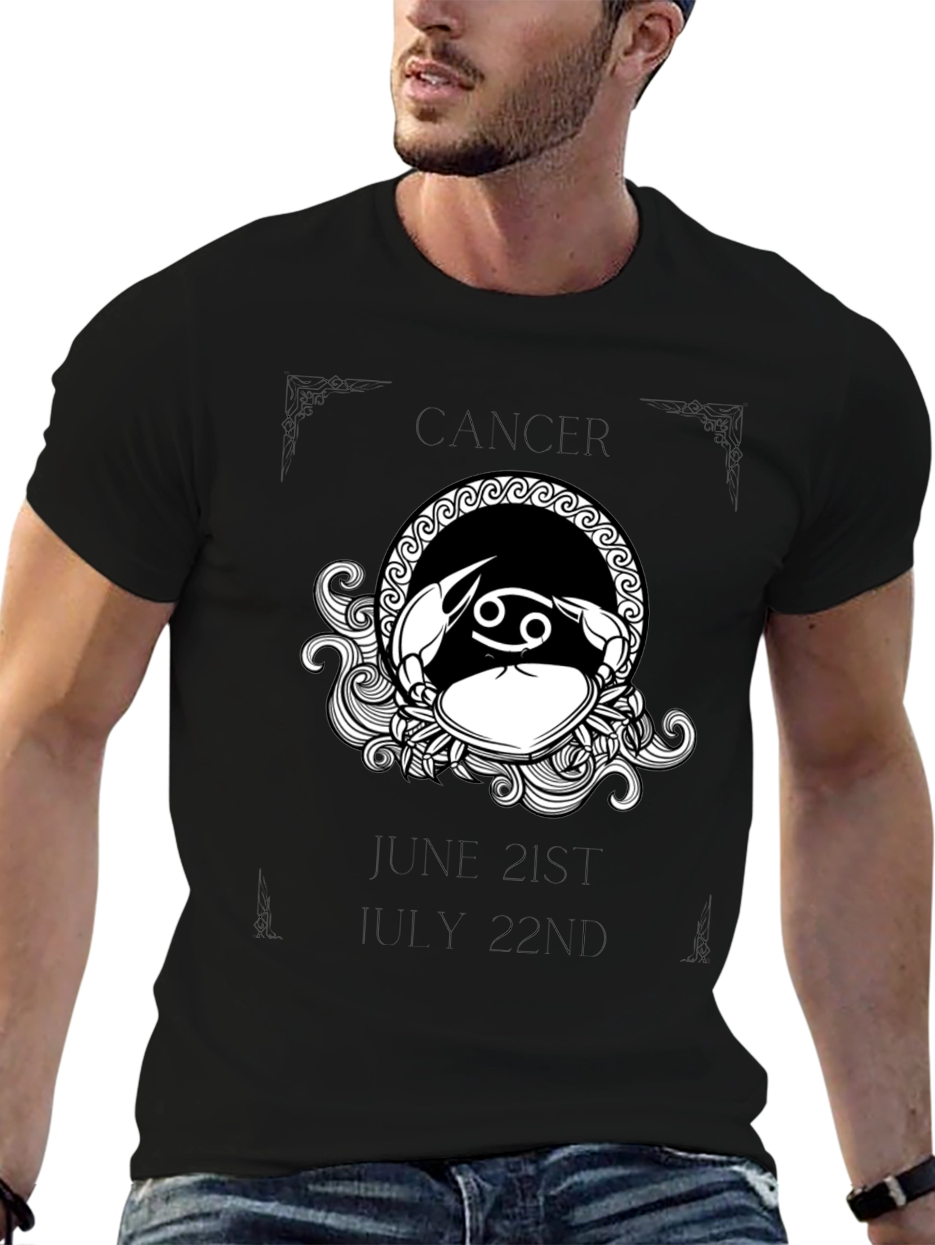 Cancer Zodiac T-Shirt - June 21st to July 22nd