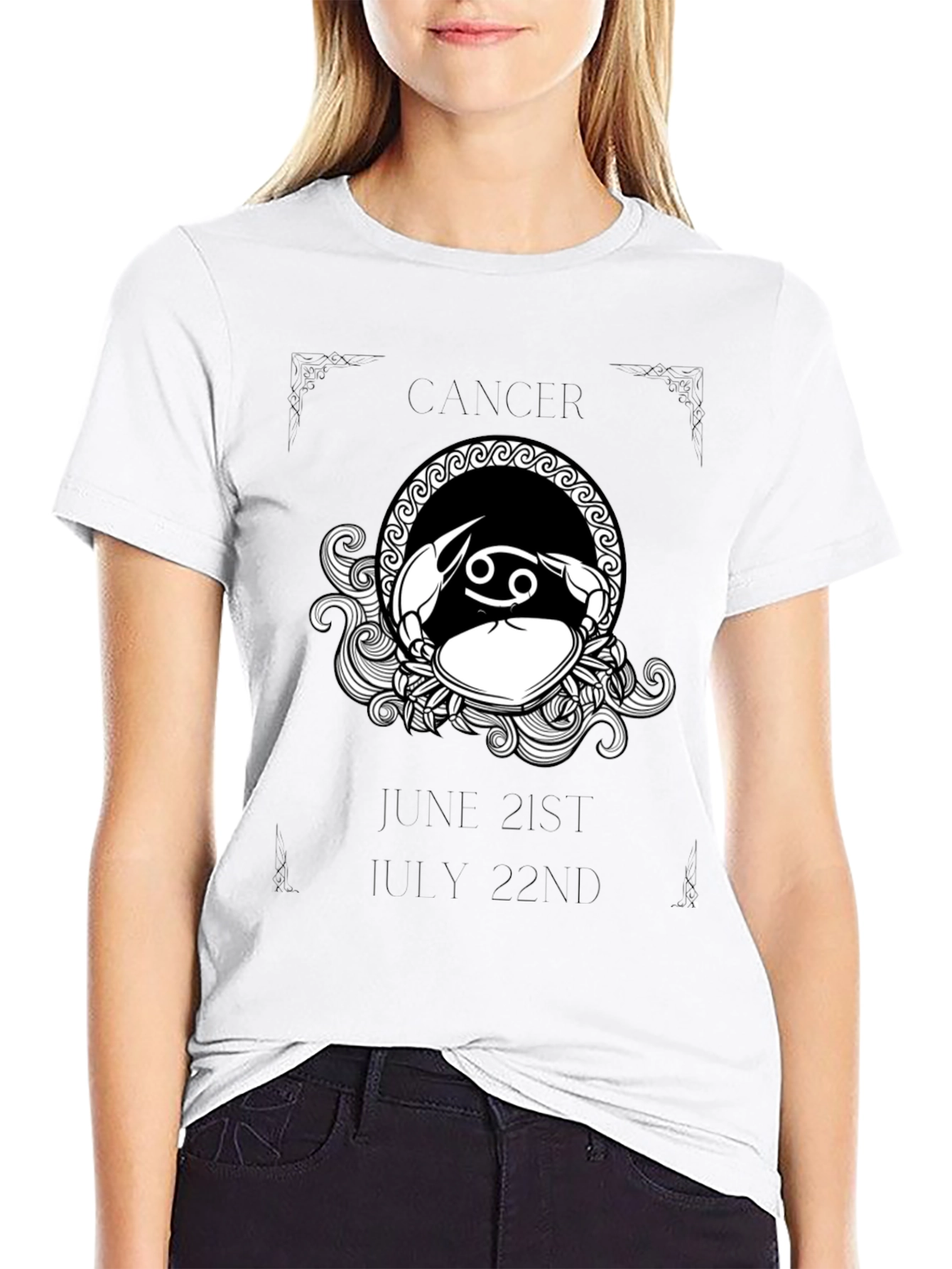Cancer Zodiac T-Shirt - June 21st to July 22nd