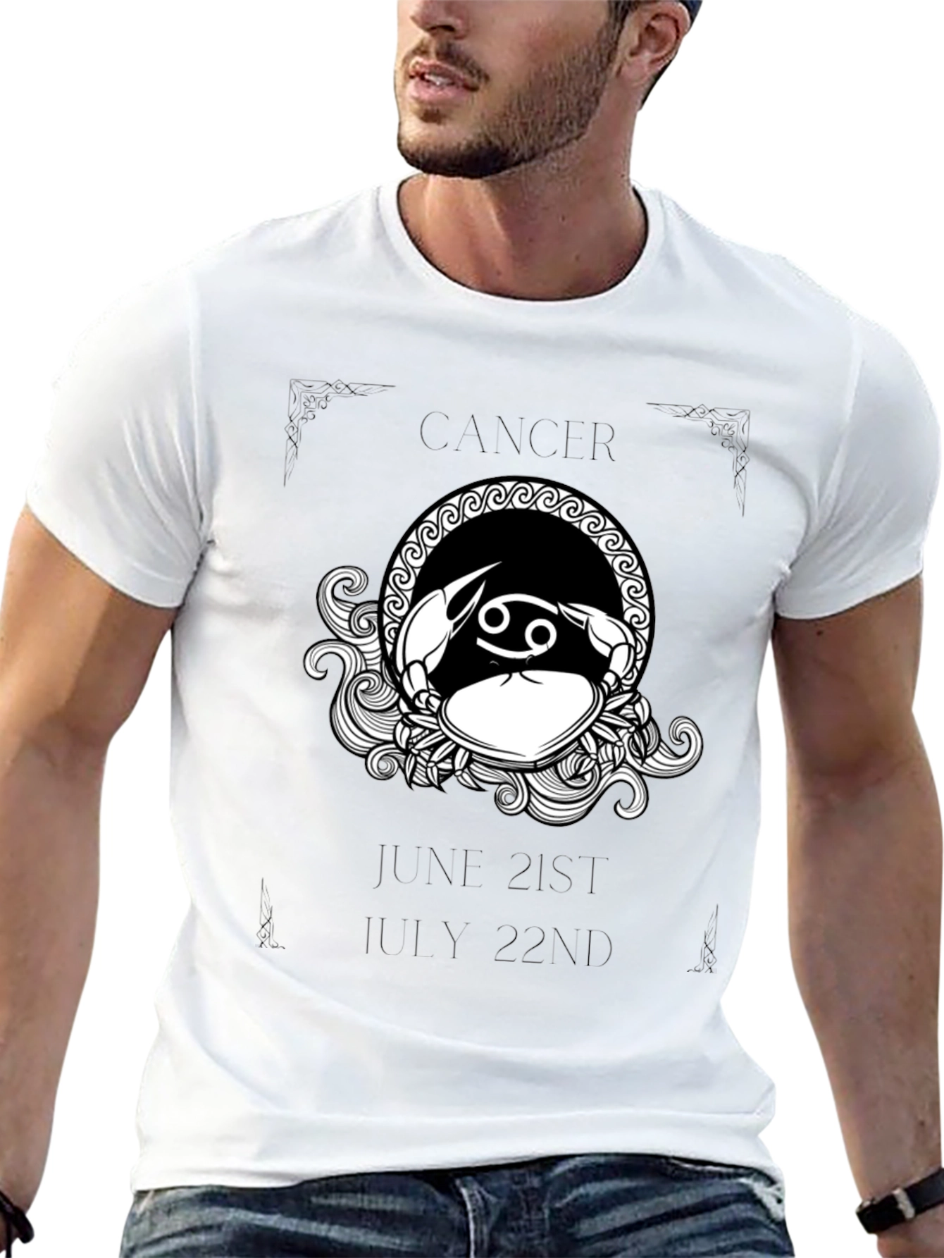 Cancer Zodiac T-Shirt - June 21st to July 22nd