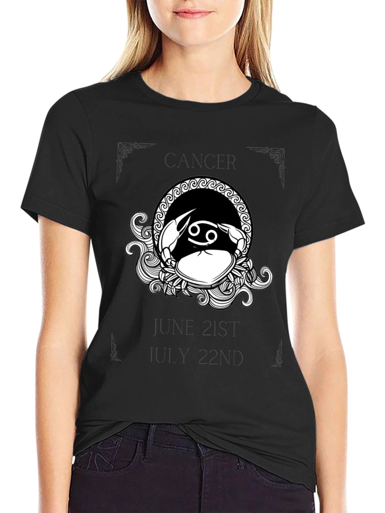 Cancer Zodiac T-Shirt - June 21st to July 22nd