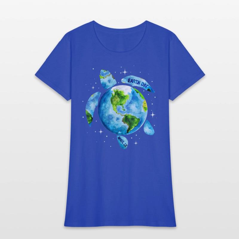 Earth Day Restore Earth Sea Turtle Art