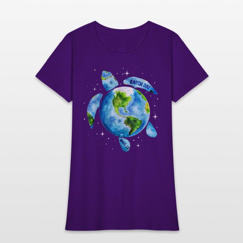 Earth Day Restore Earth Sea Turtle Art
