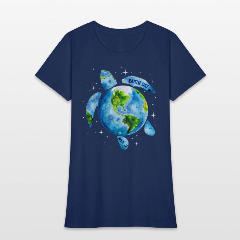 Earth Day Restore Earth Sea Turtle Art