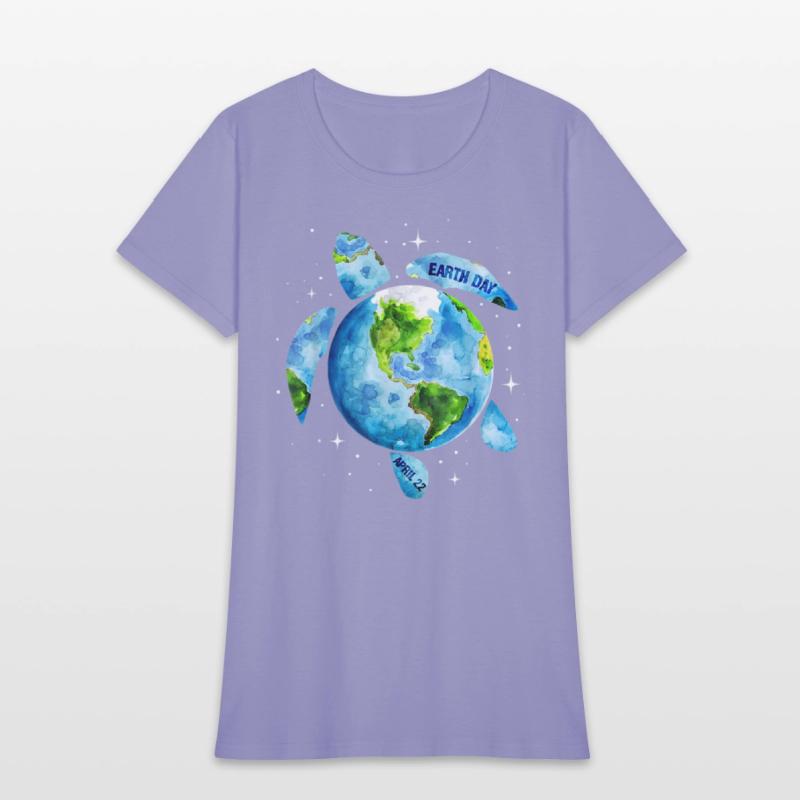 Earth Day Restore Earth Sea Turtle Art