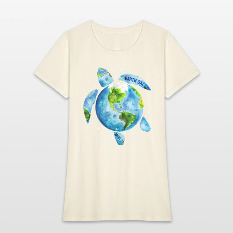 Earth Day Restore Earth Sea Turtle Art