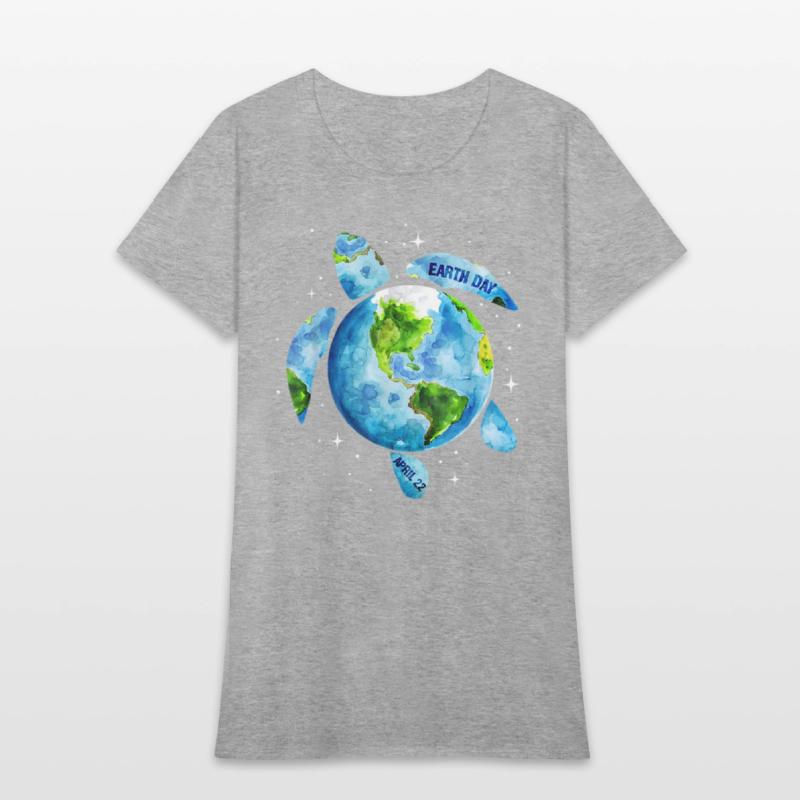 Earth Day Restore Earth Sea Turtle Art