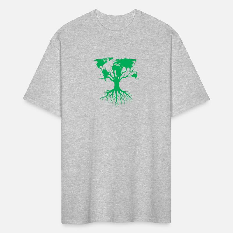 Earth Day World Map Tree Pro Environment Plant