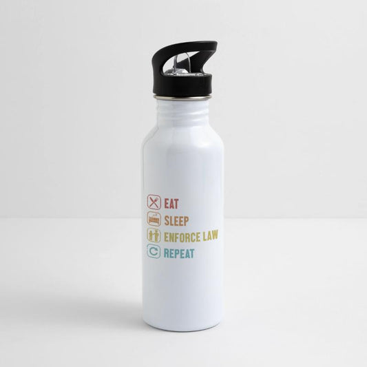 Eat Sleep Enforce Law Repeat Jail Guard