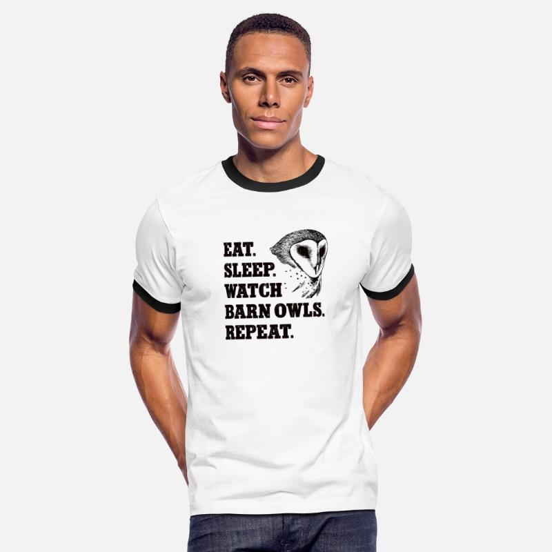 Eat Sleep Watch Barn Owls Repeat - Owl Lovers Gift