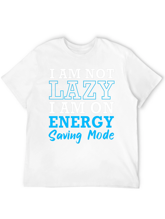 Funny Lazy Energy Saving Mode T-Shirt