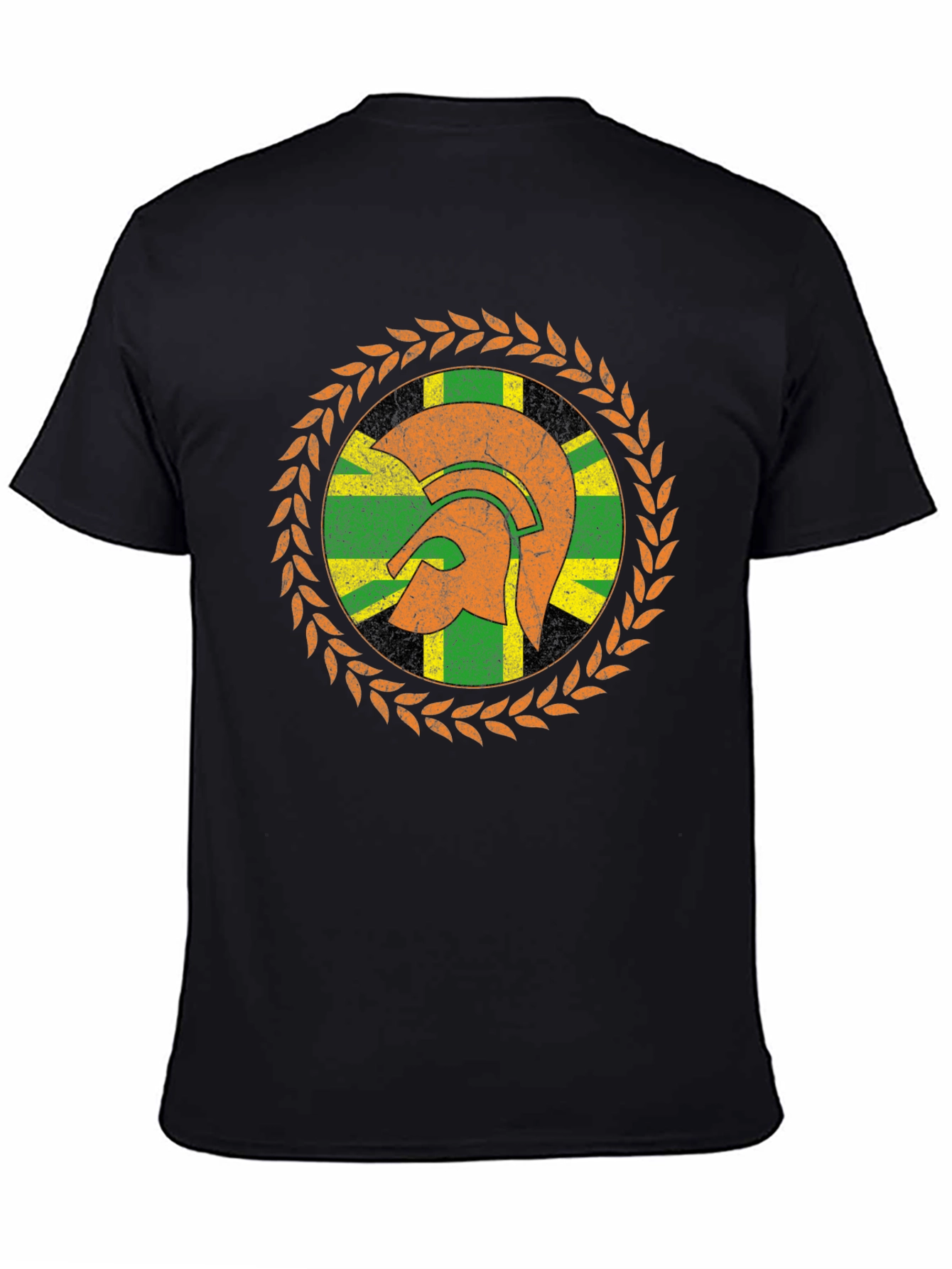 Spartan Helmet Graphic Tee - Reggae Style