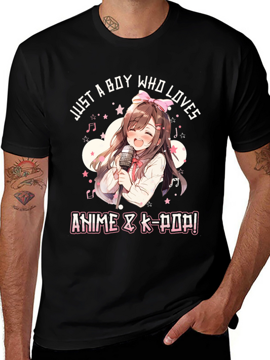 Anime & K-Pop Boy T-Shirt