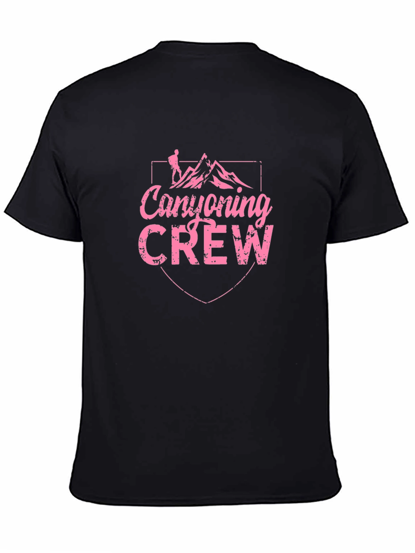 Canyoning Crew Black T-Shirt