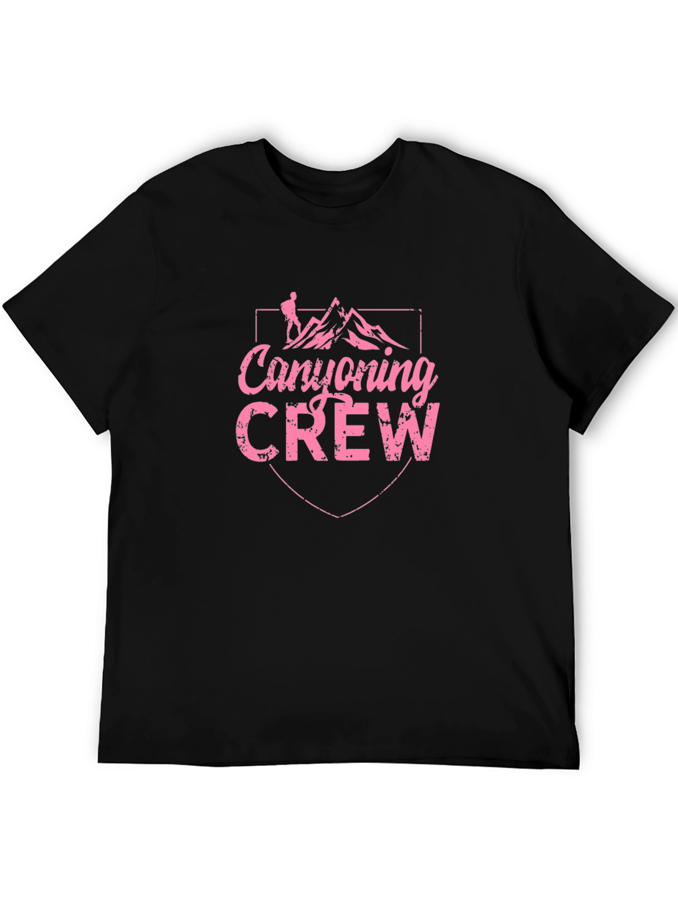 Canyoning Crew Black T-Shirt