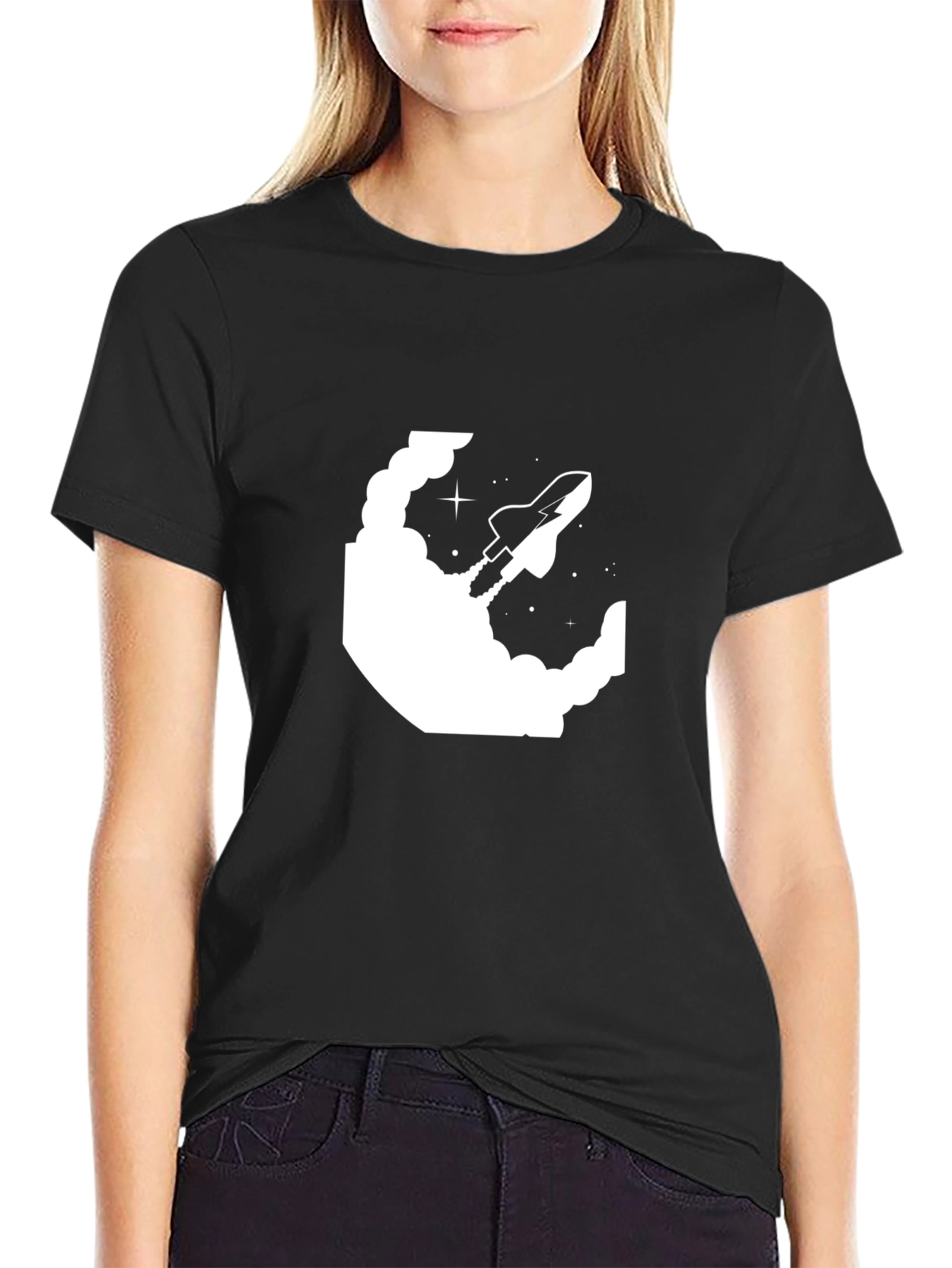 Rocket Launch Graphic Tee - Soft Cotton Comfort