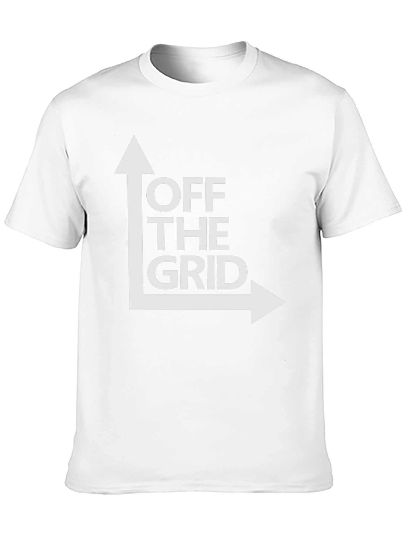 Off The Grid Graphic T-Shirt - Black Cotton Tee