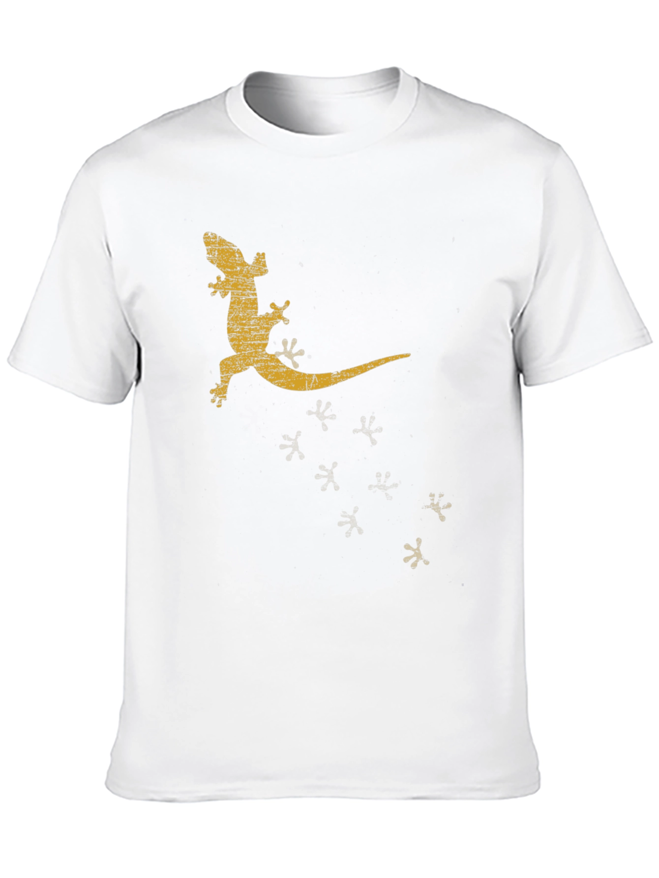 Cool Lizard Graphic Tee - Mens Black T-Shirt
