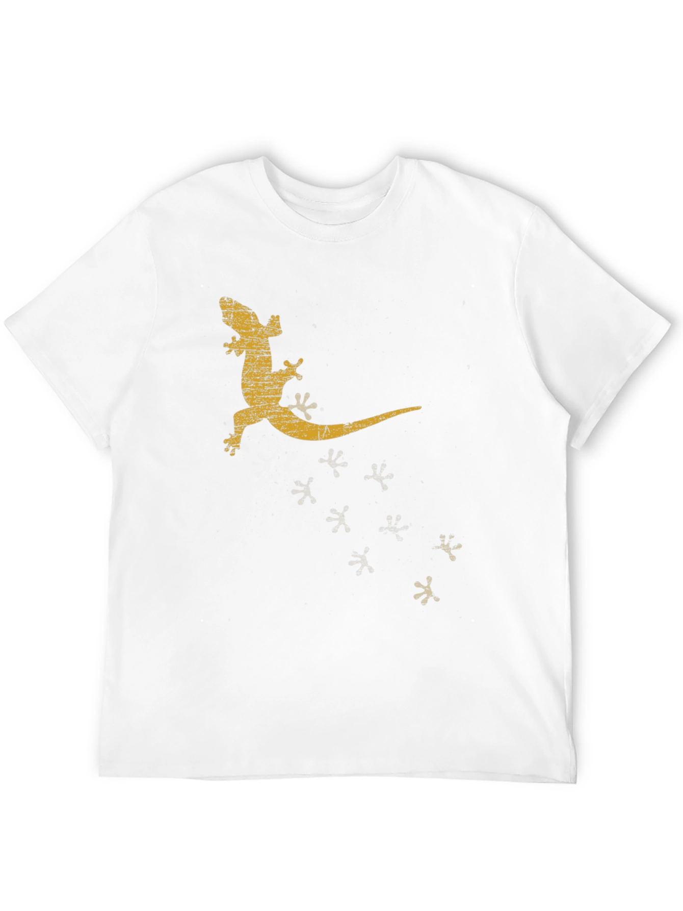 Cool Lizard Graphic Tee - Mens Black T-Shirt