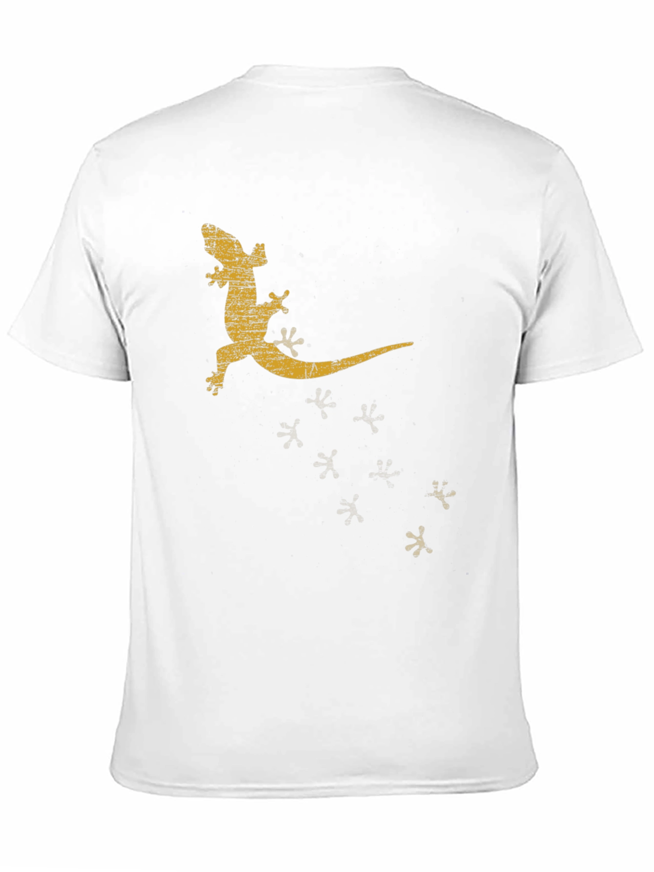 Cool Lizard Graphic Tee - Mens Black T-Shirt