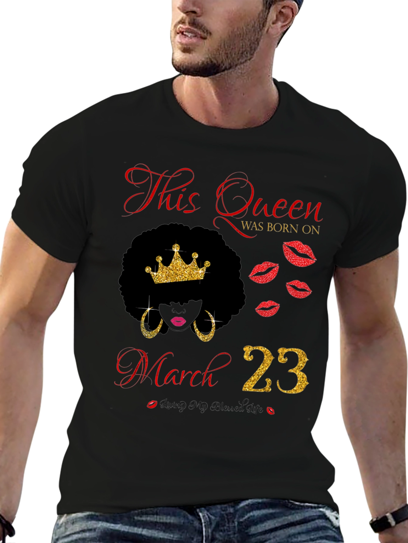 Queen Born On March 23rd T-Shirt