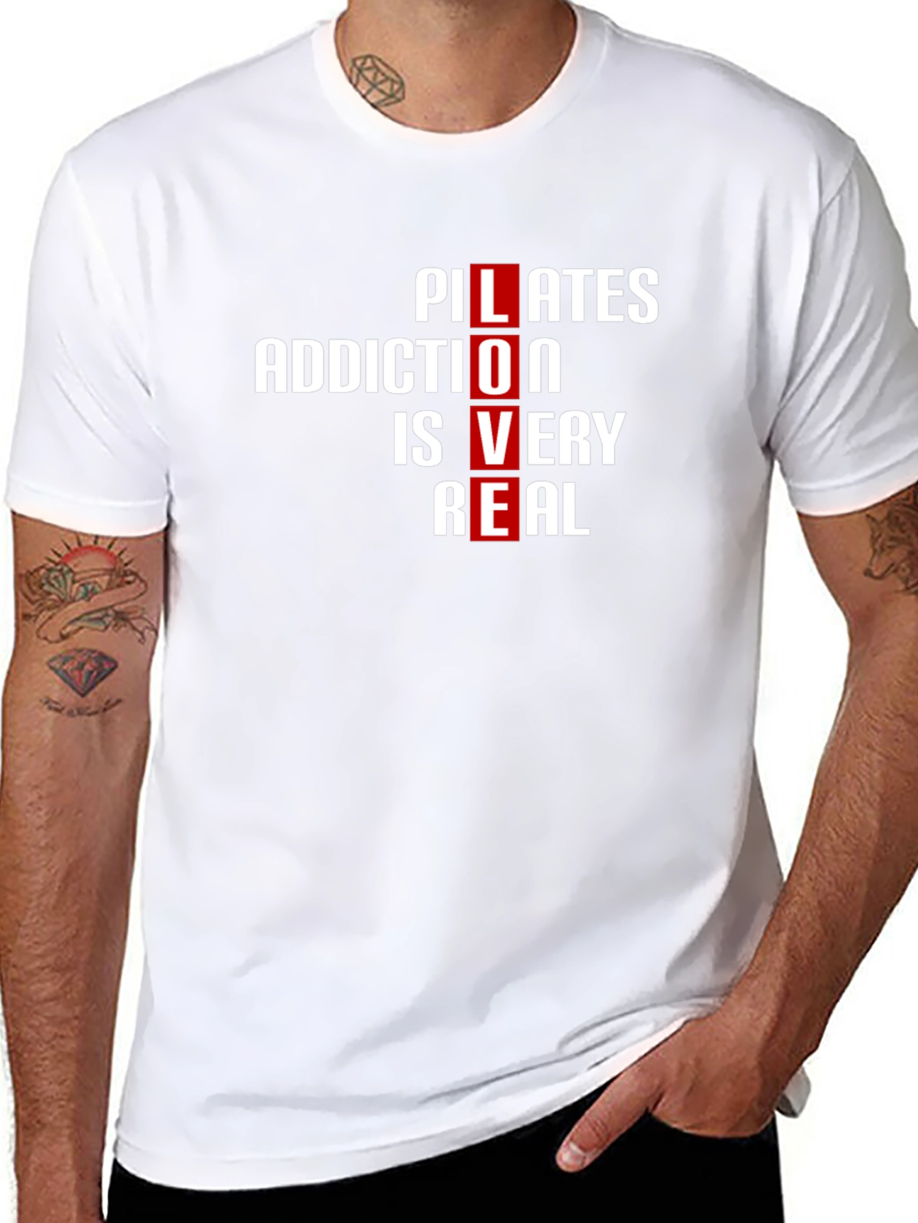 Pilates Addiction T-Shirt - Fitness Lover Tee