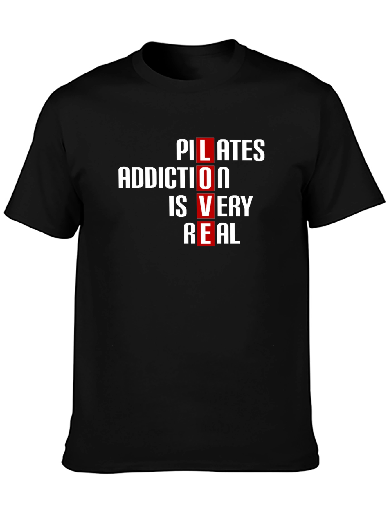 Pilates Addiction T-Shirt - Fitness Lover Tee