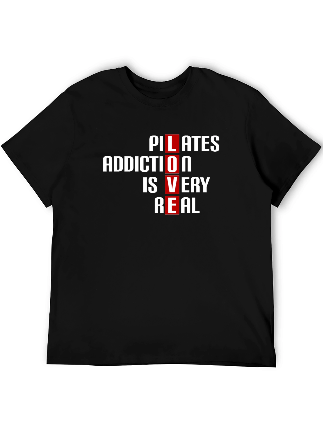 Pilates Addiction T-Shirt - Fitness Lover Tee