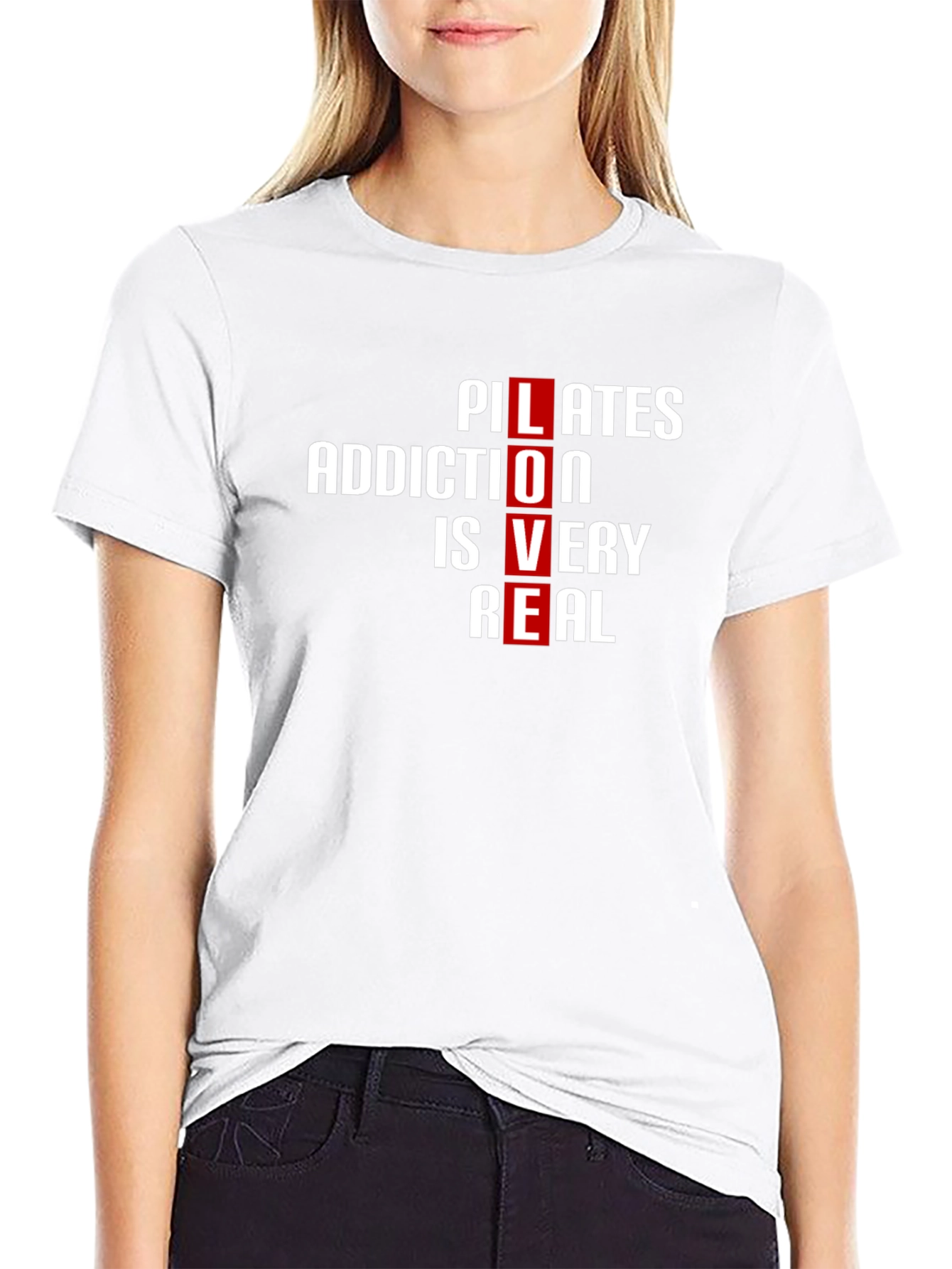 Pilates Addiction T-Shirt - Fitness Lover Tee