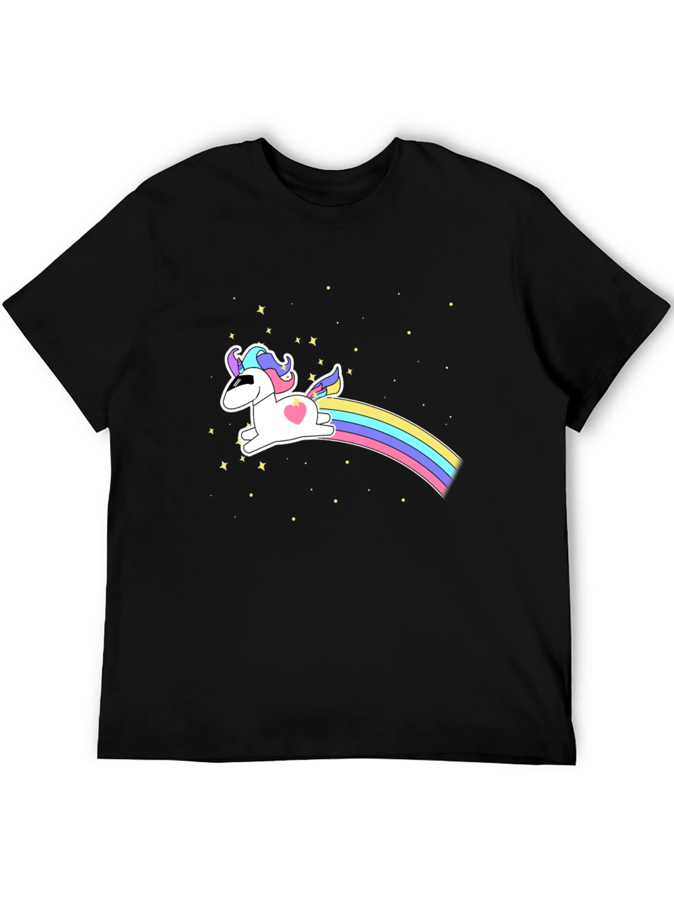 Rainbow Unicorn Graphic Tee