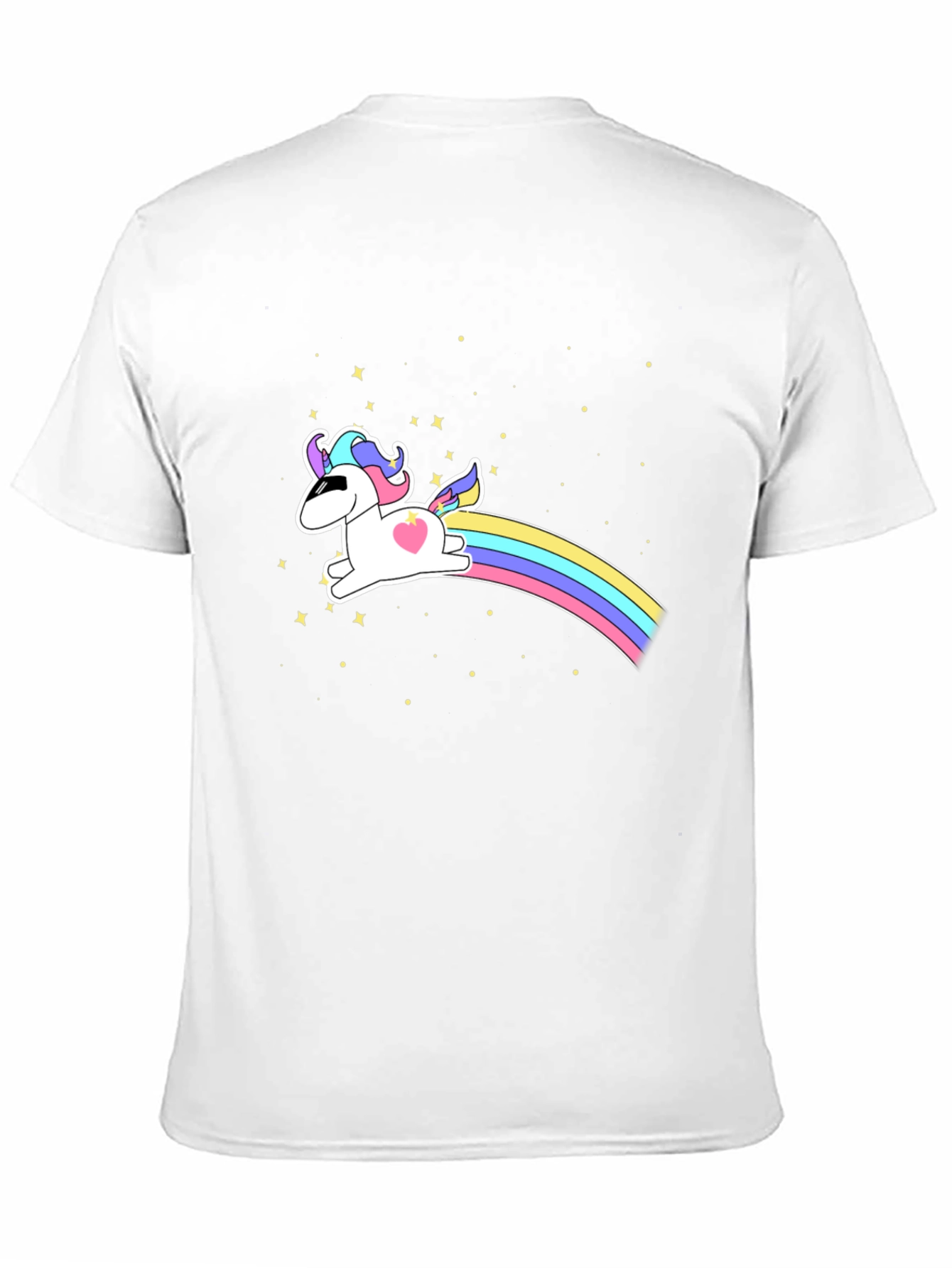 Rainbow Unicorn Graphic Tee