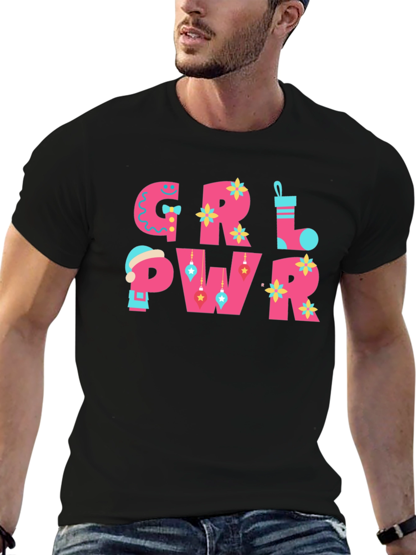 GRL PWR Christmas T-Shirt