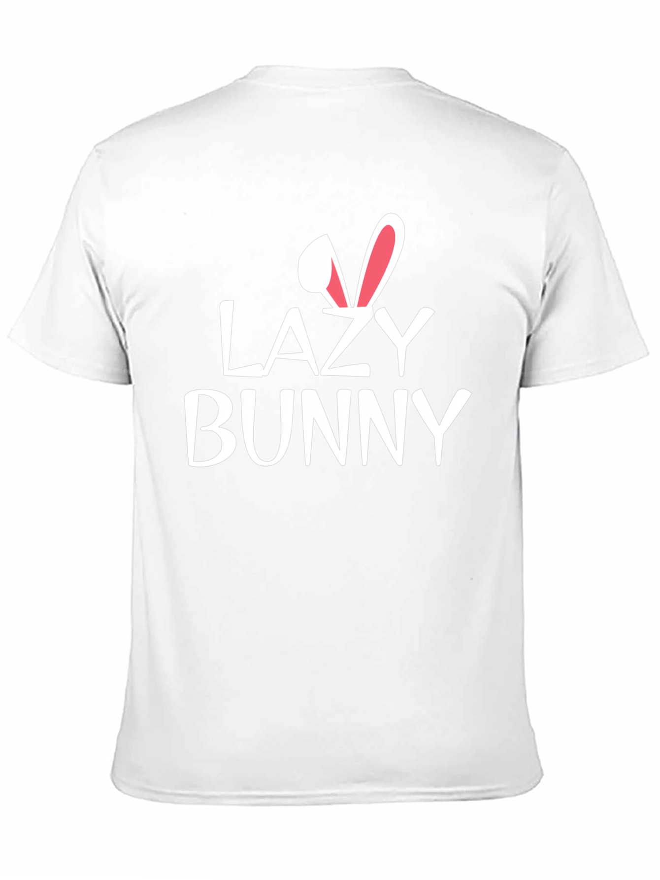 Lazy Bunny Tee - Cute Easter Shirt