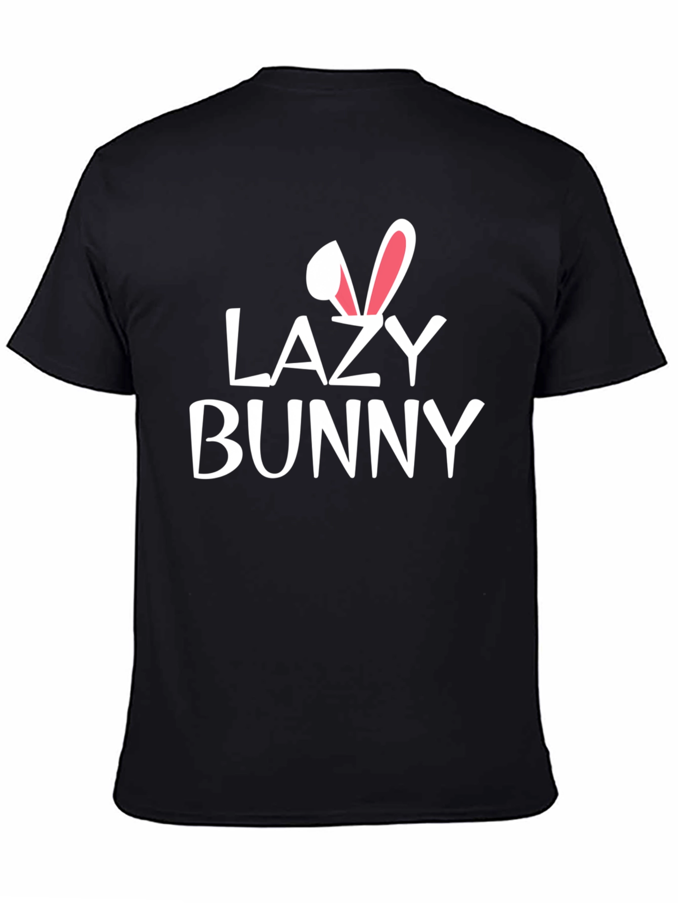 Lazy Bunny Tee - Cute Easter Shirt