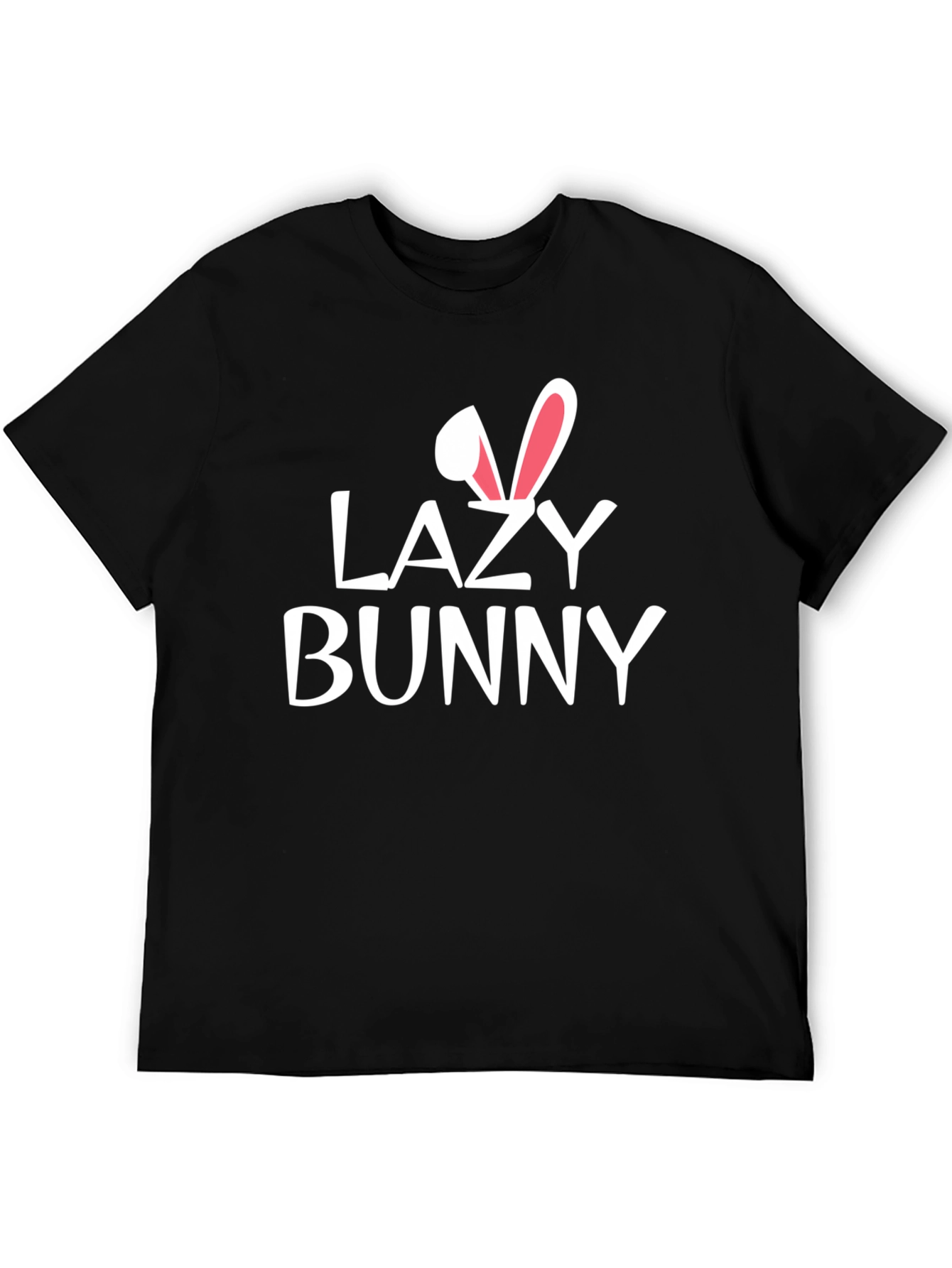 Lazy Bunny Tee - Cute Easter Shirt