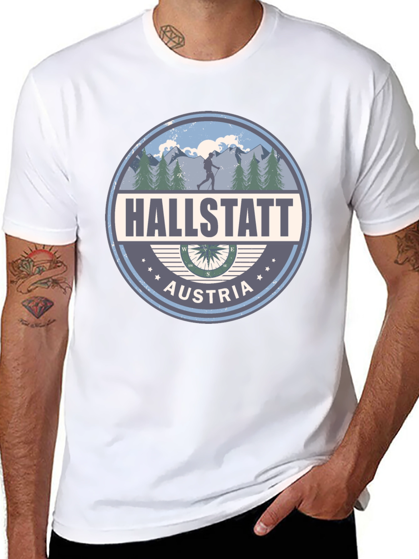 Hallstatt Austria Graphic T-Shirt