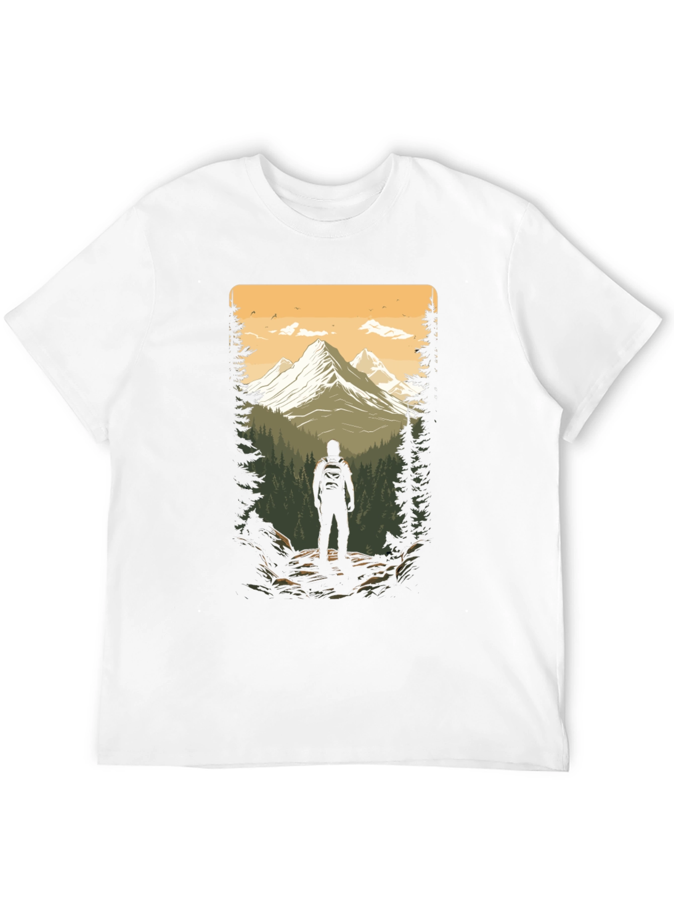 Nature Explorer Graphic Tee - Black