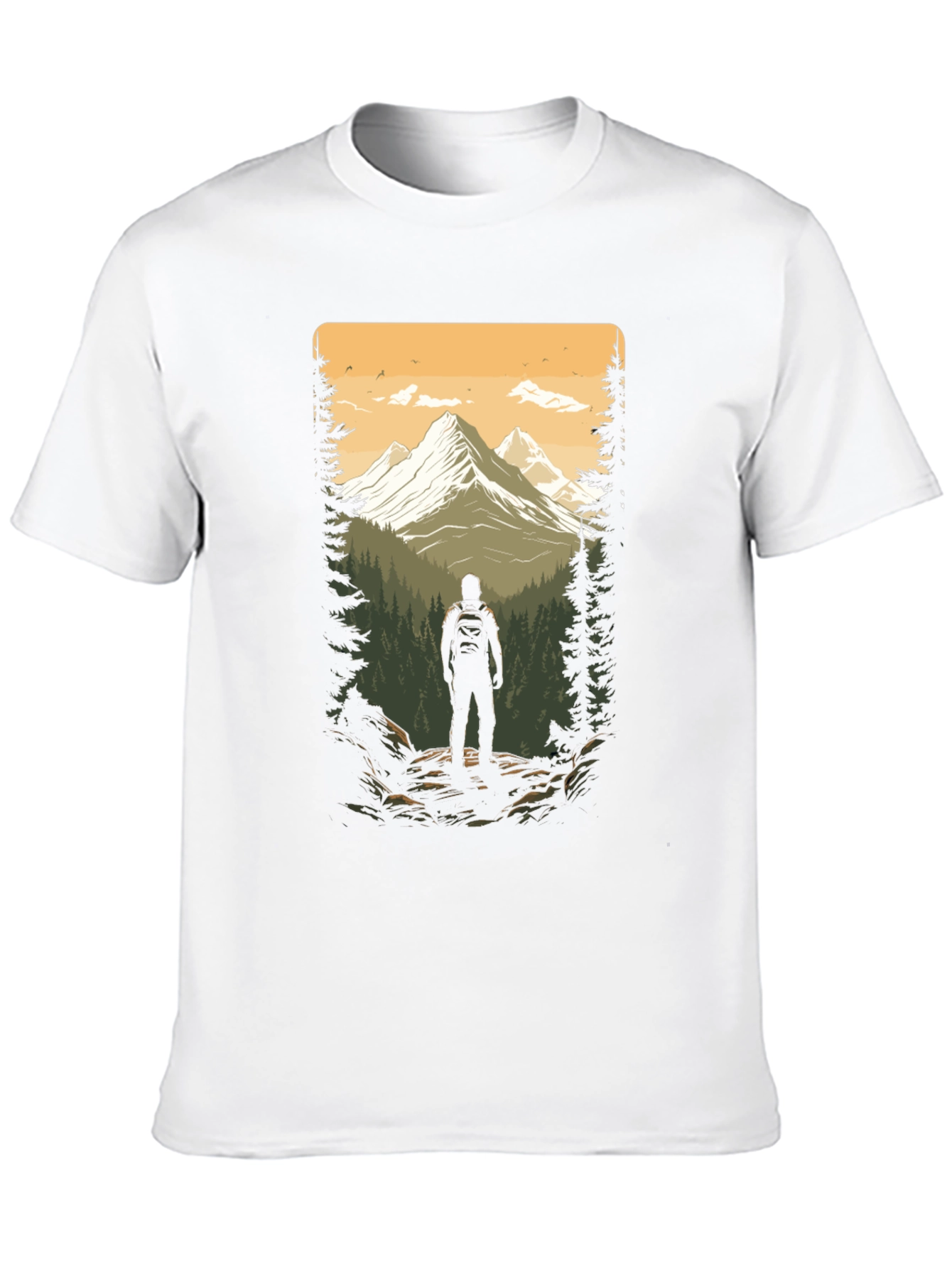 Nature Explorer Graphic Tee - Black