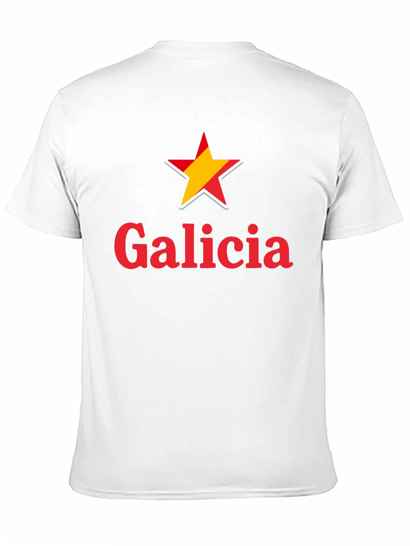 Galicia Graphic Tee - Spain Inspired Star