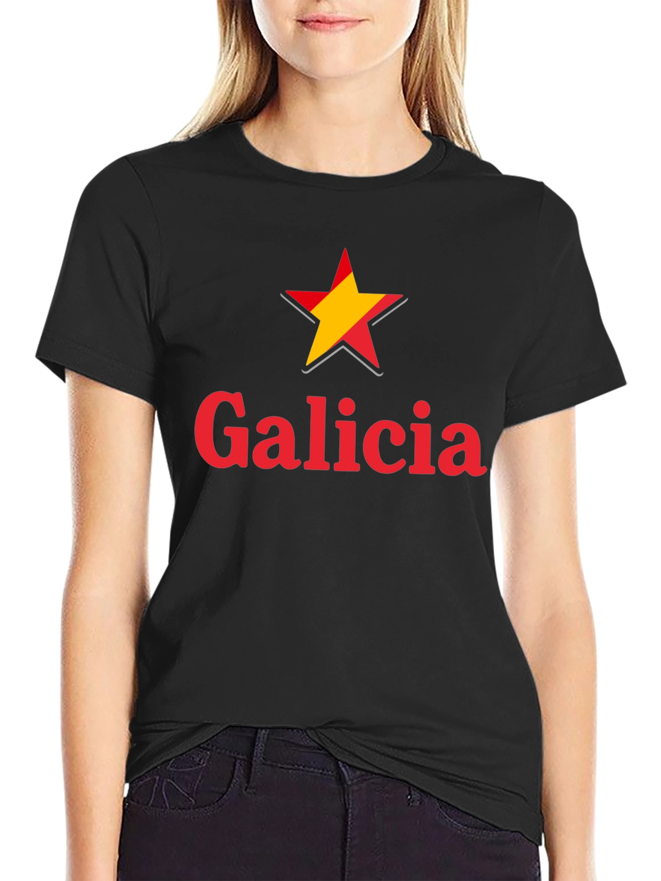 Galicia Graphic Tee - Spain Inspired Star