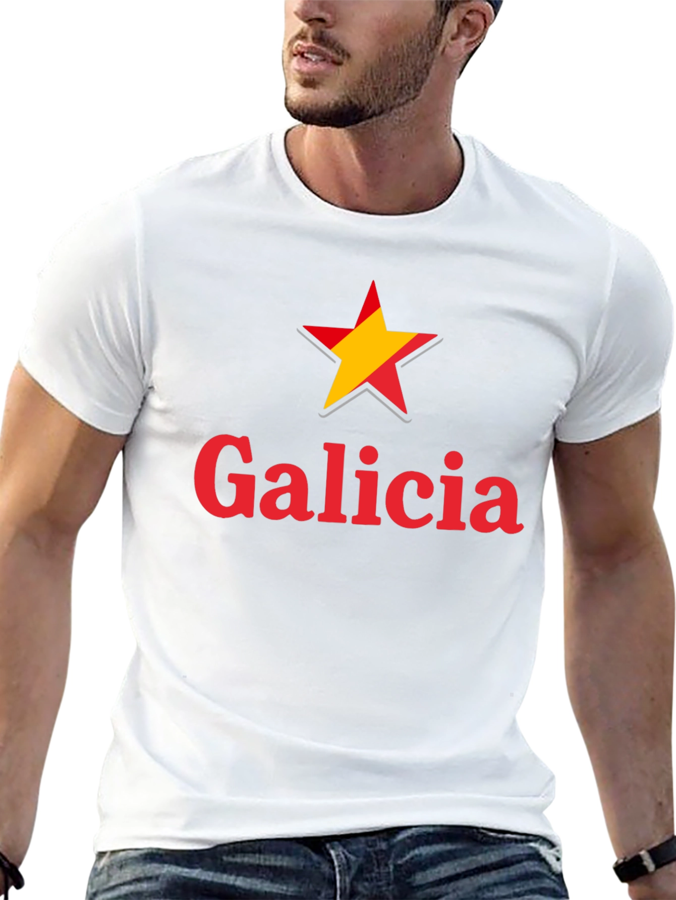 Galicia Graphic Tee - Spain Inspired Star